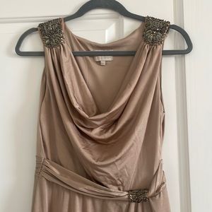 floor length Jennt Packham gown